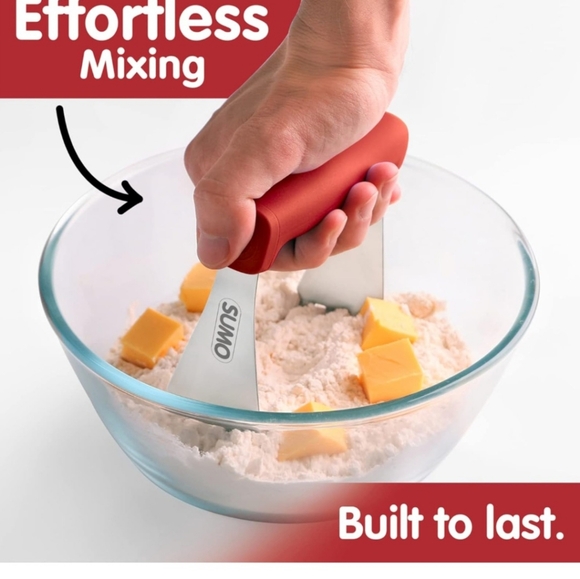 Stainless Steel Professional Large Pastry Cutter Dough Blender - Picture 3 of 7